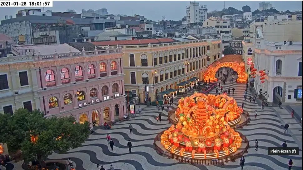 Webcam en direct de Macao, Macao, Chine