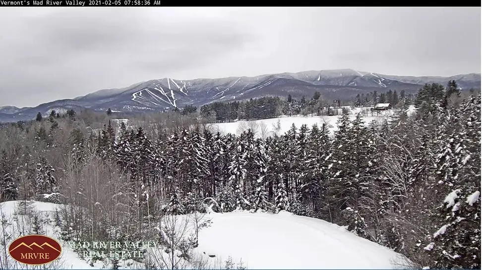 Webcam en direct de Mad River Valley, Vermont, USA