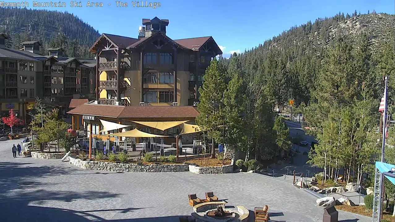 Webcam en direct de Mammoth Lakes, Californie, USA