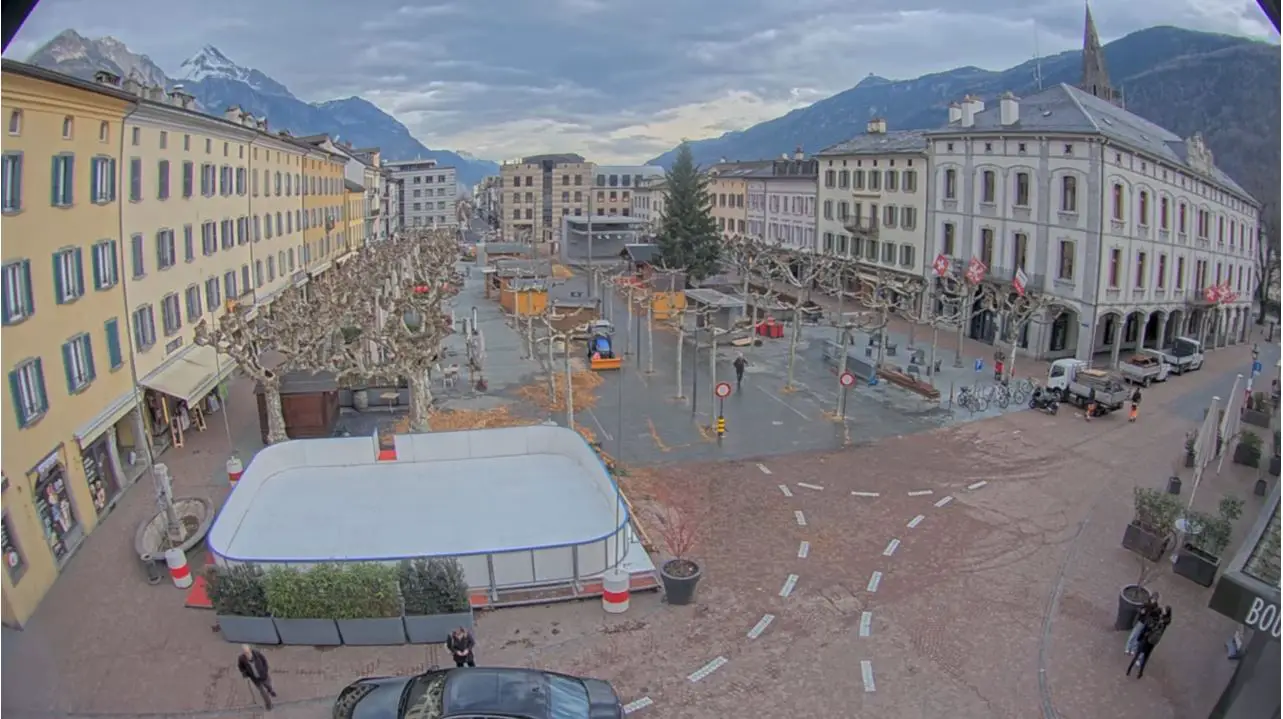 Webcam en direct de Martigny, Valais, Suisse