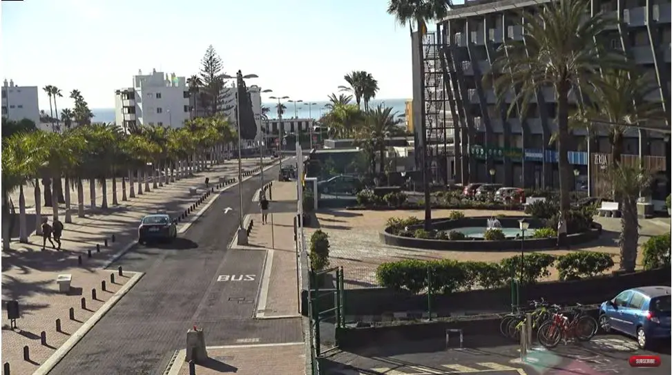 Webcam en direct de Maspalomas, Canaries, Espagne
