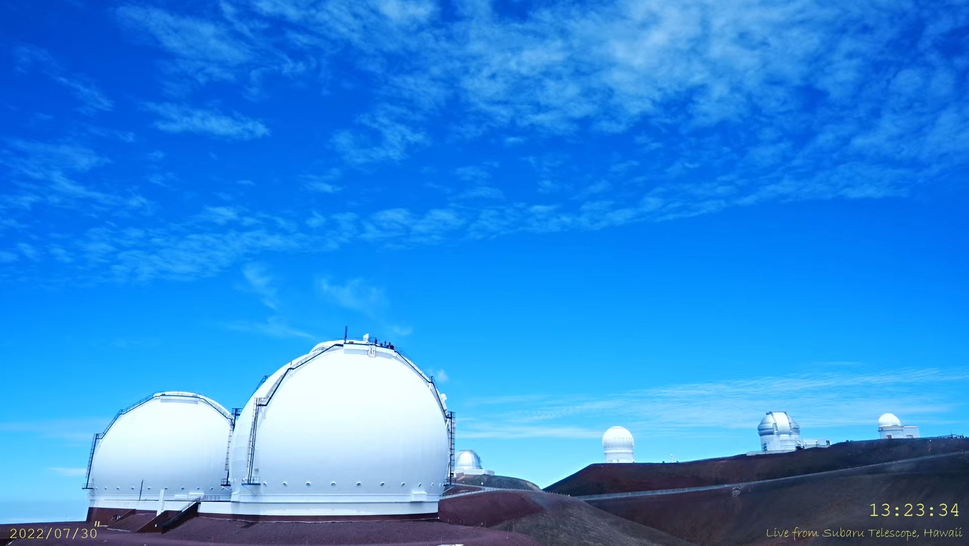 Webcam en direct de Mauna Kea - Subaru Telescope, Hawai, USA