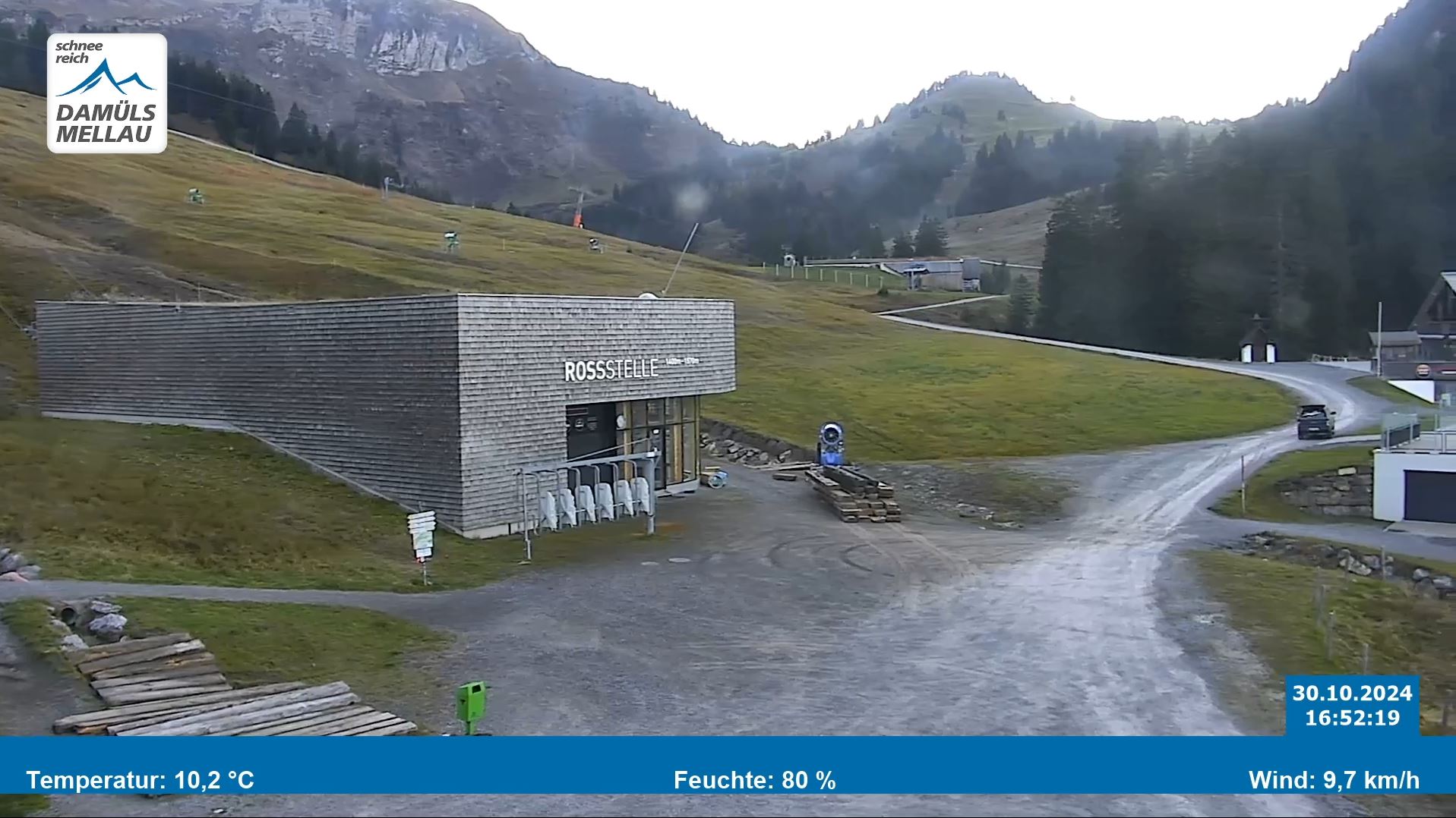 Webcam en direct de Damuls-Mellau, Tyrol, Autriche