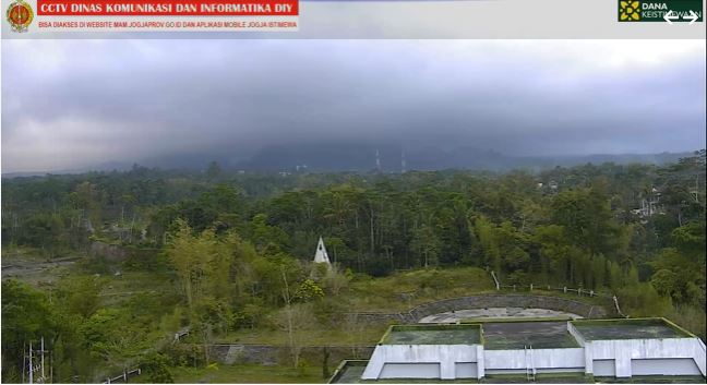 Webcam en direct de Merapi, Java, Indonésie