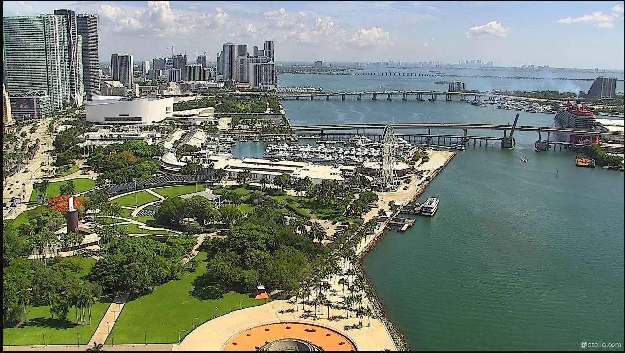 Webcam en direct de Miami, Floride, USA