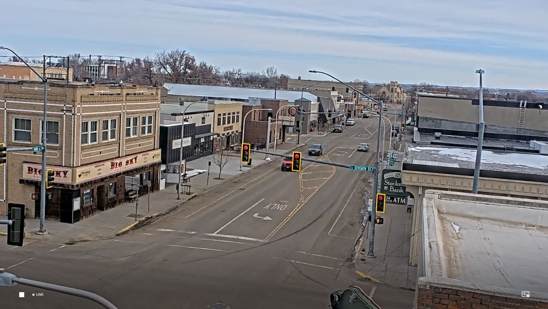 Webcam en direct de Miles City, Montana, USA