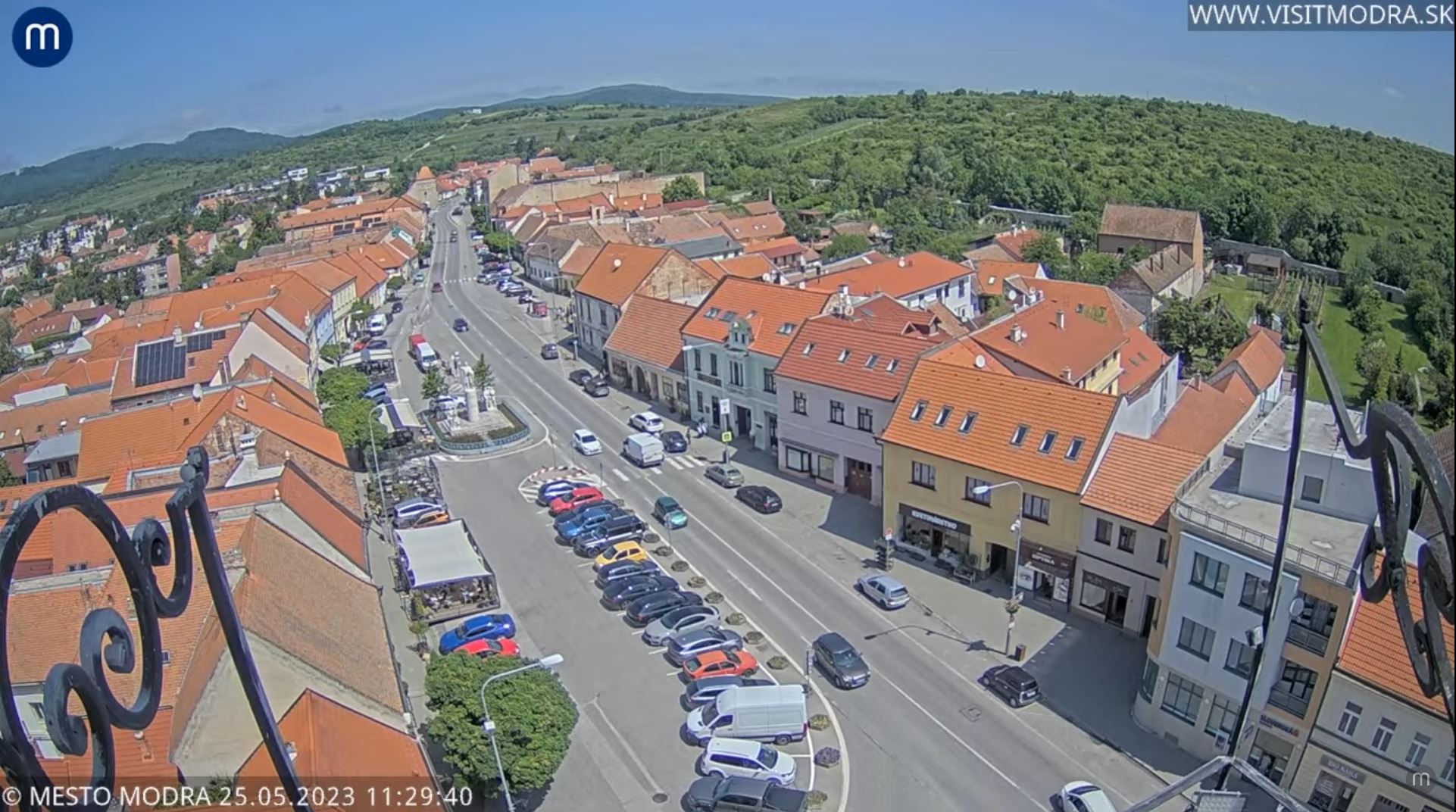 Webcam en direct de Modra, Bratislava, Slovaquie