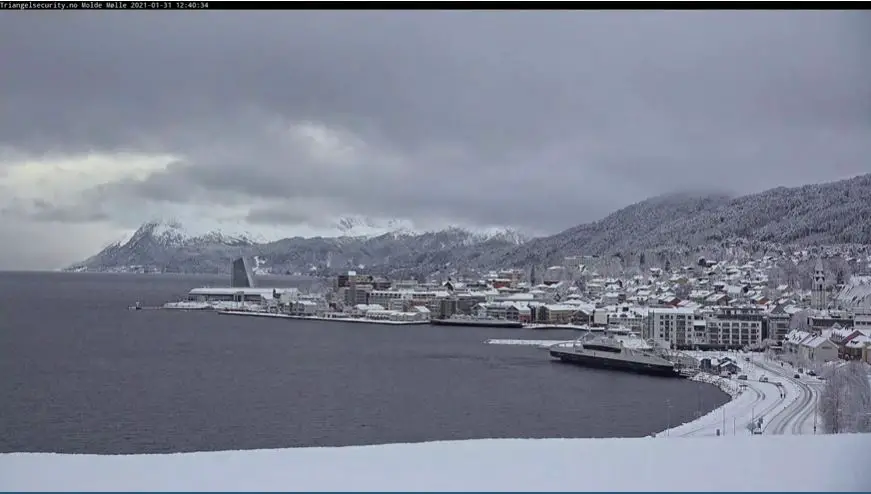 Webcam en direct de Molde, Vestlandet, Norvège