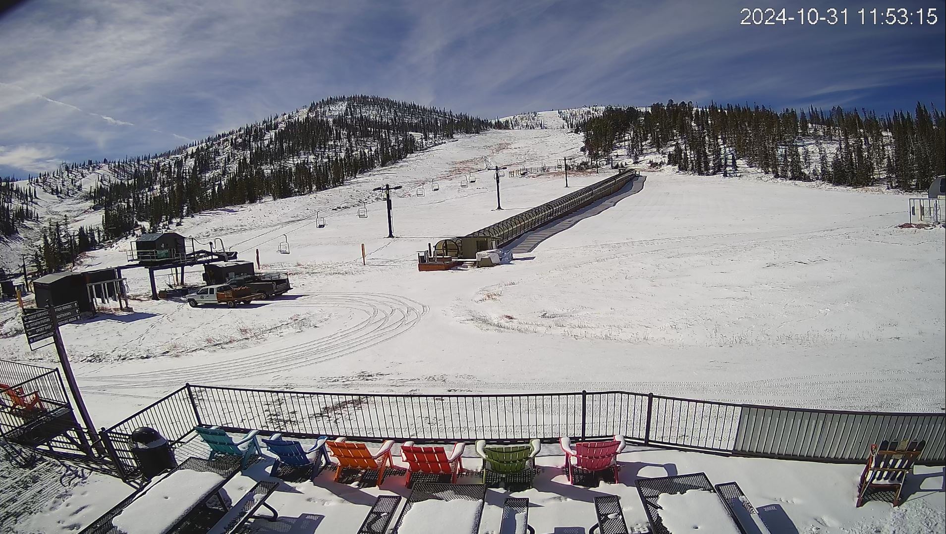 Webcam en direct de Monarch Mountain, Colorado, USA