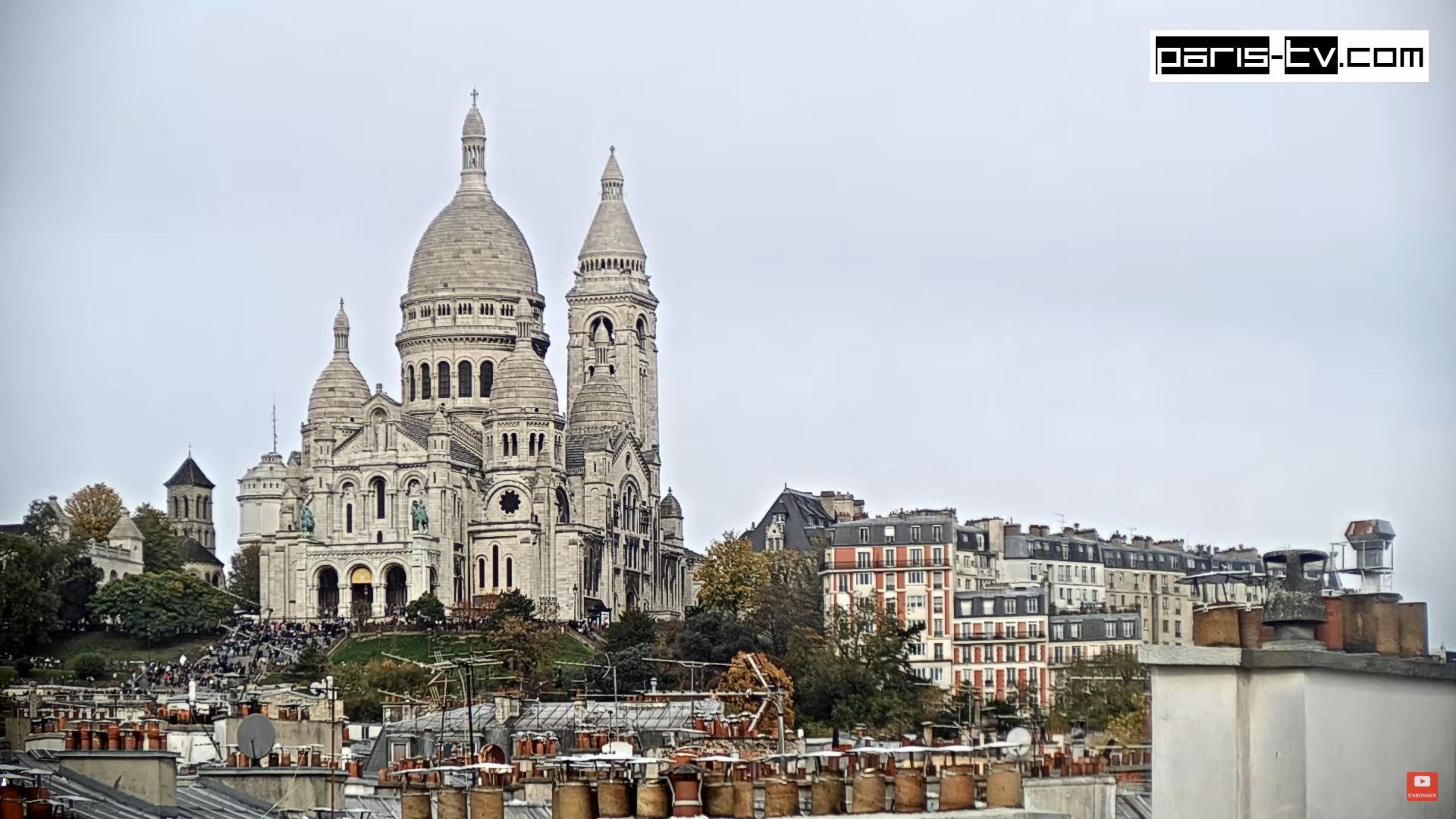 Webcam en direct de Paris - MontMartre, Île-de-France, France