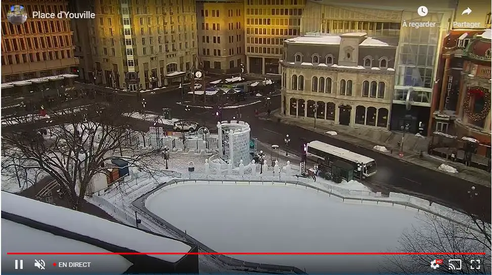Webcam en direct de Québec, Montréal - Rosemont, Canada