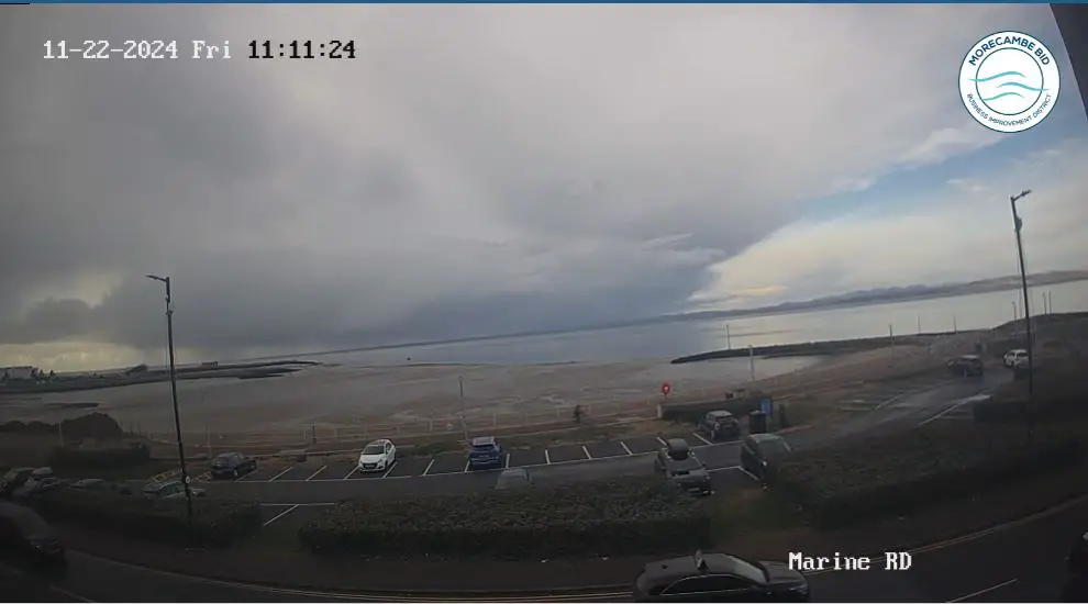 Webcam en direct de Morecambe, Lancashire, Angleterre