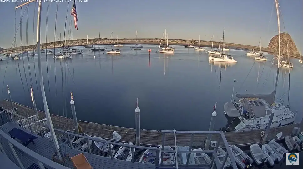 Webcam en direct de Morro Bay, Californie, USA