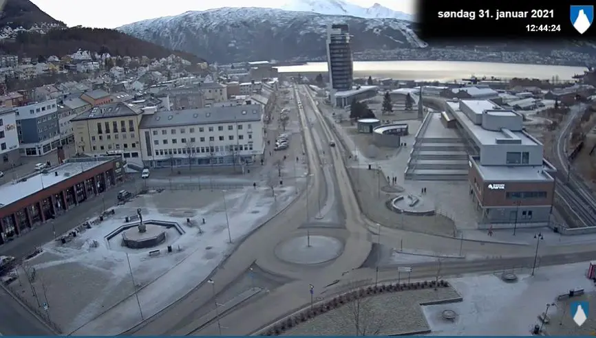 Webcam en direct de Narvik, Nord-Norge, Norvège