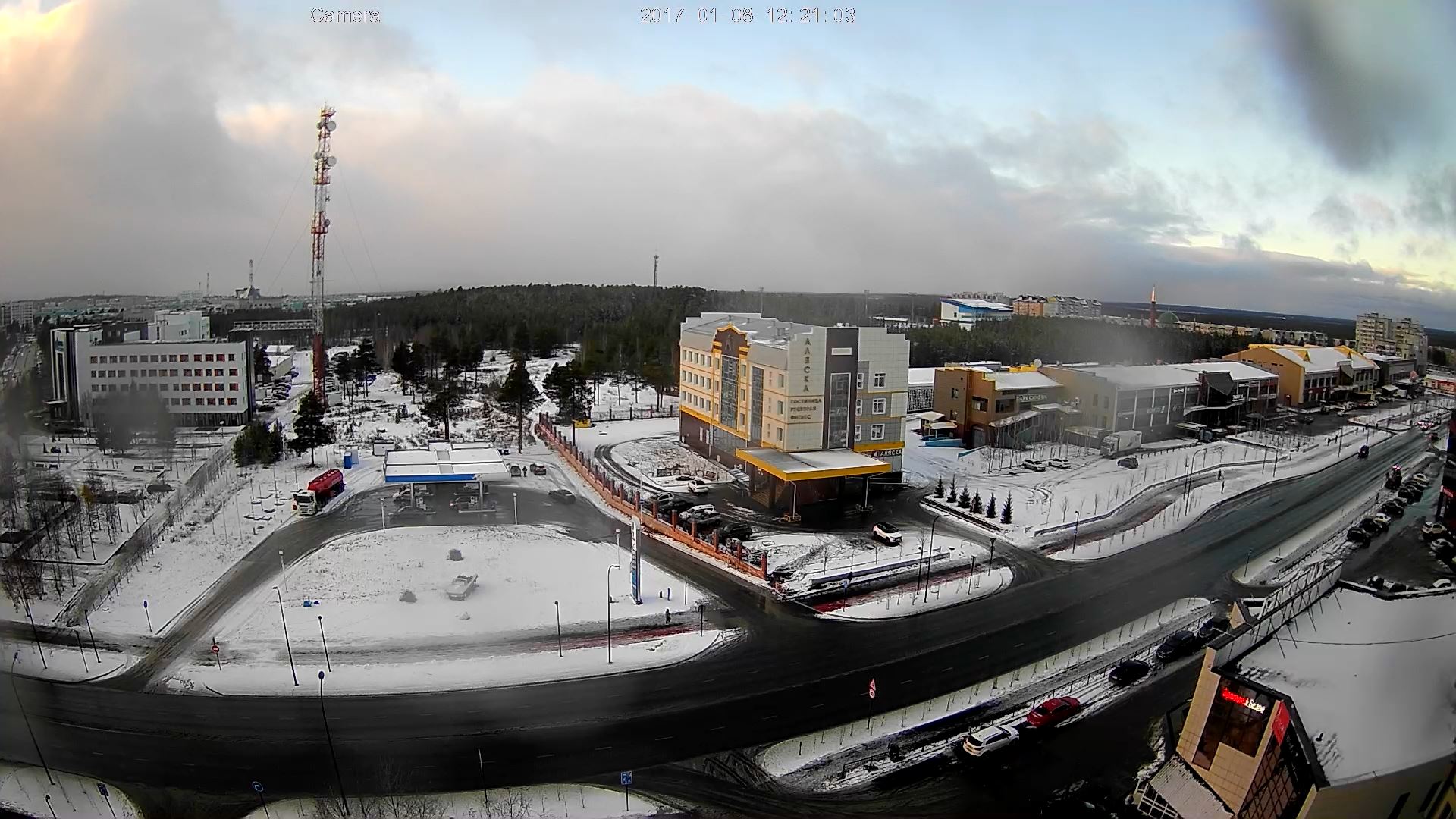 Webcam en direct de Noyabrsk, Sibérie Occidentale, Russie