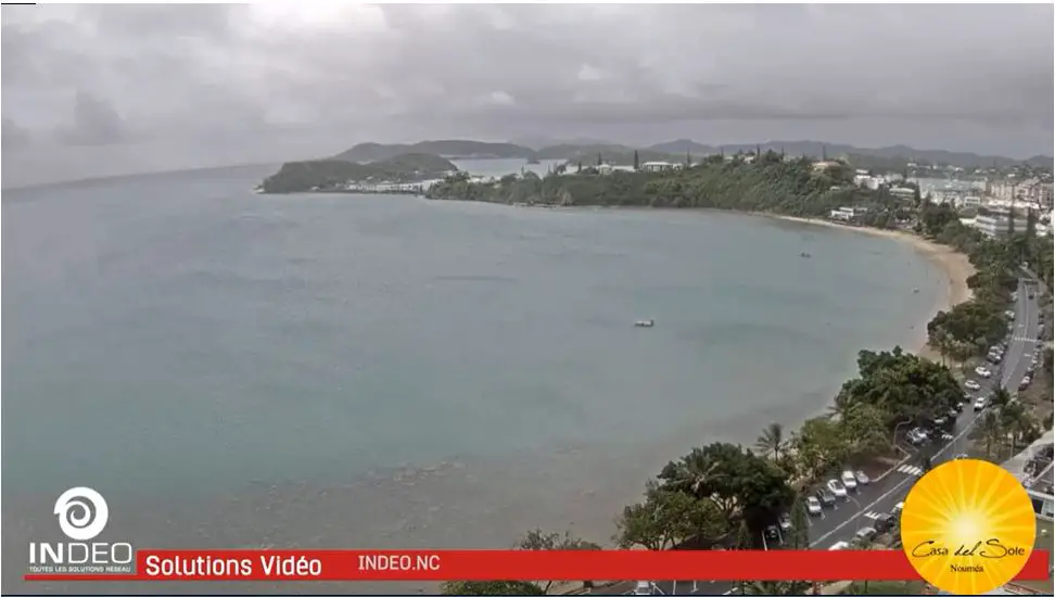 Webcam en direct de Nouméa - Baie des Citrons, Nouméa, Nouvelle Calédonie