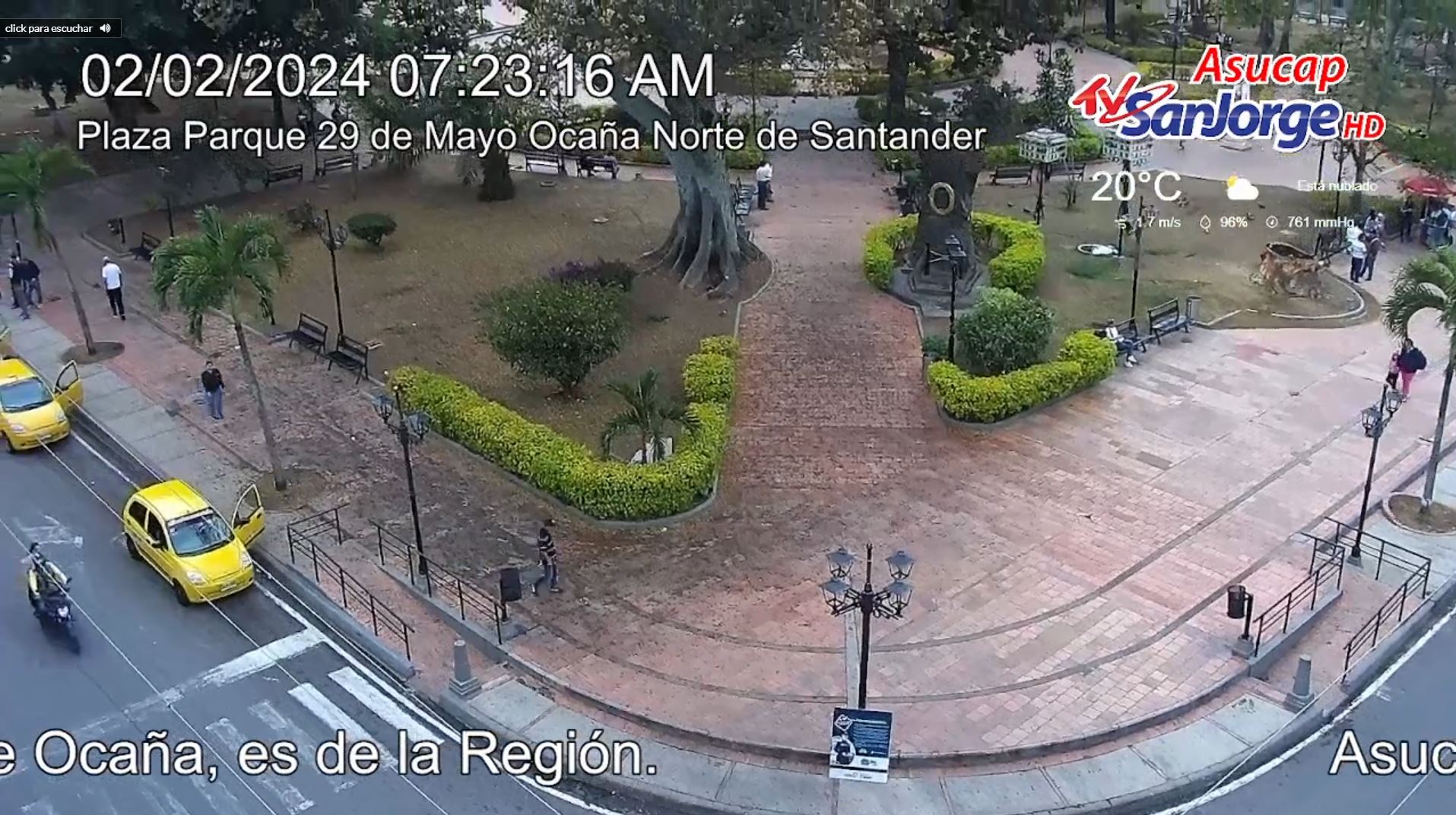 Webcam en direct de Ocana, North Santander, Colombie