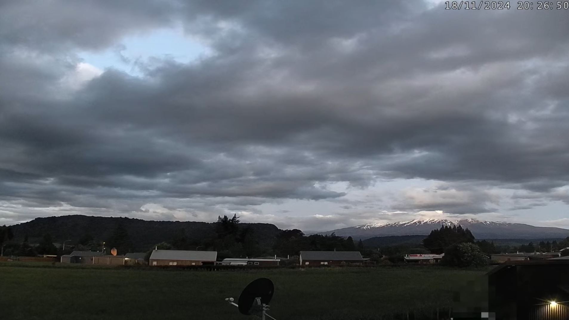 Webcam en direct de Ohakune - Mont Ruapehu, Manawatū-Whanganui, Nouvelle-Zélande