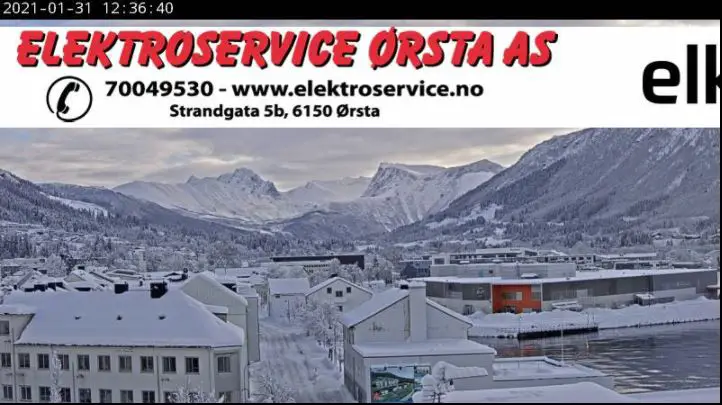 Webcam en direct de Orsta, Møre og Romsdal, Norvège