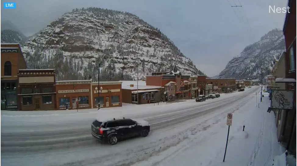 Webcam en direct de Ouray, Colorado, USA