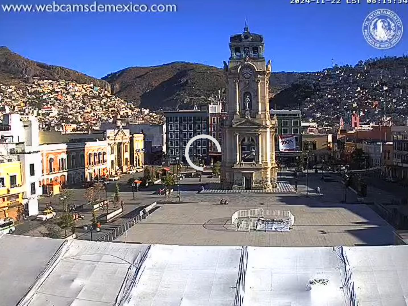 Webcam en direct de Pachuca, Hidalgo, Mexique
