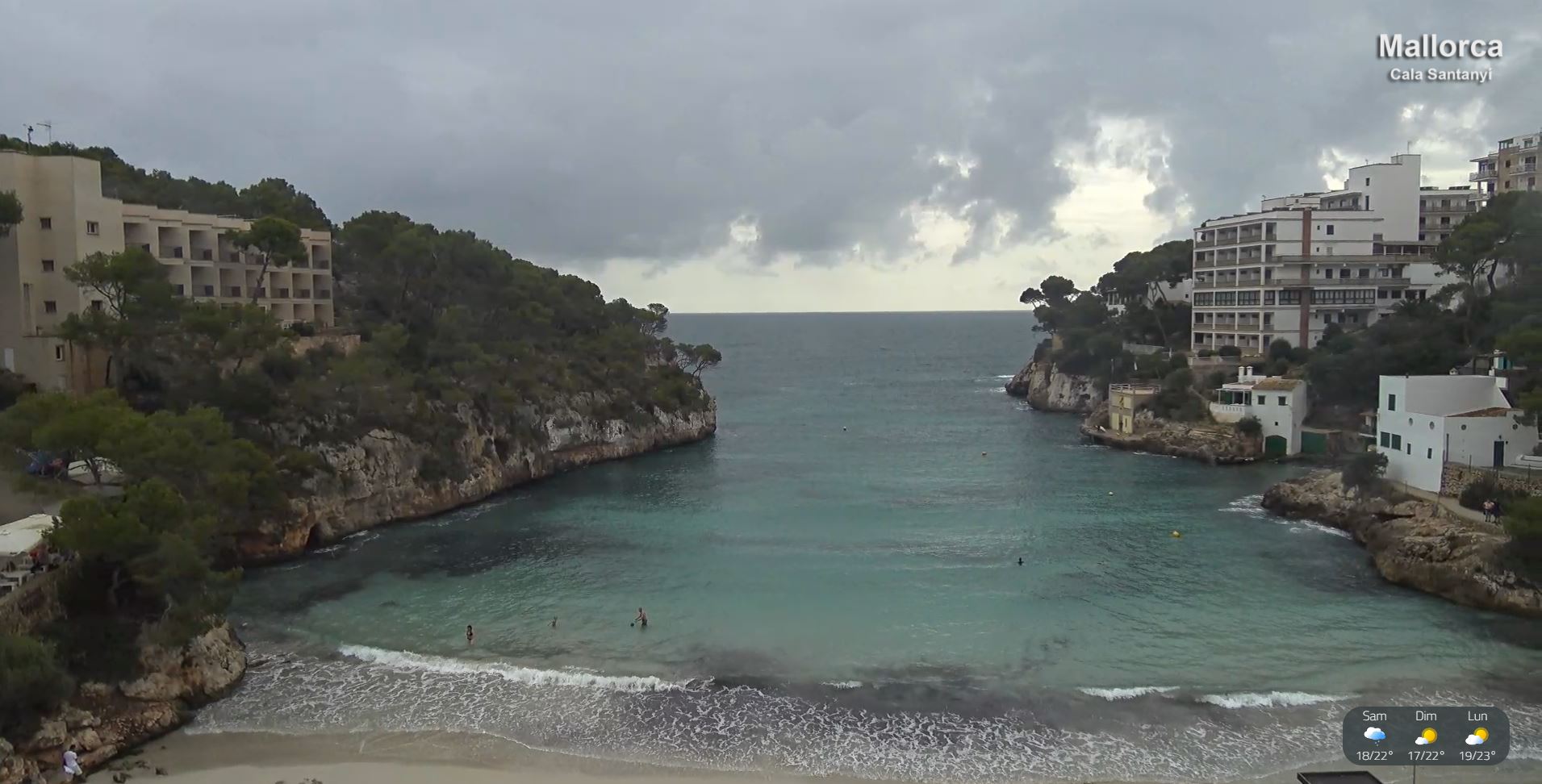 Webcam en direct de Palma de Mallorca, Baléares, Espagne
