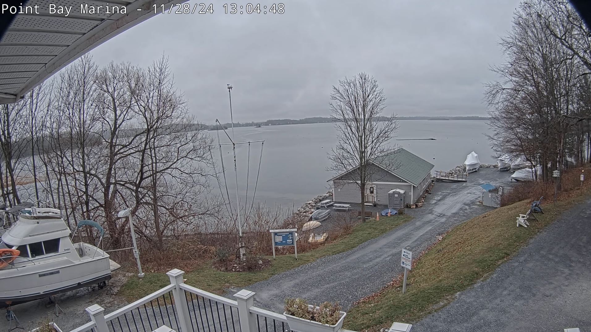 Webcam en direct de Point Bay Marina, Vermont, USA