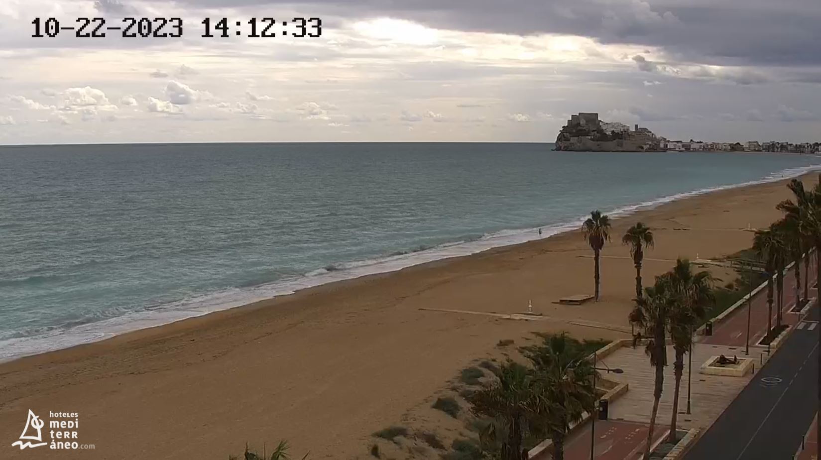 Webcam en direct de Peniscola, Communauté valencienne, Espagne