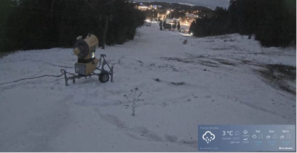 Webcam en direct de Pensiunea Panorama Pietrei Craiului, Brasov, Roumanie