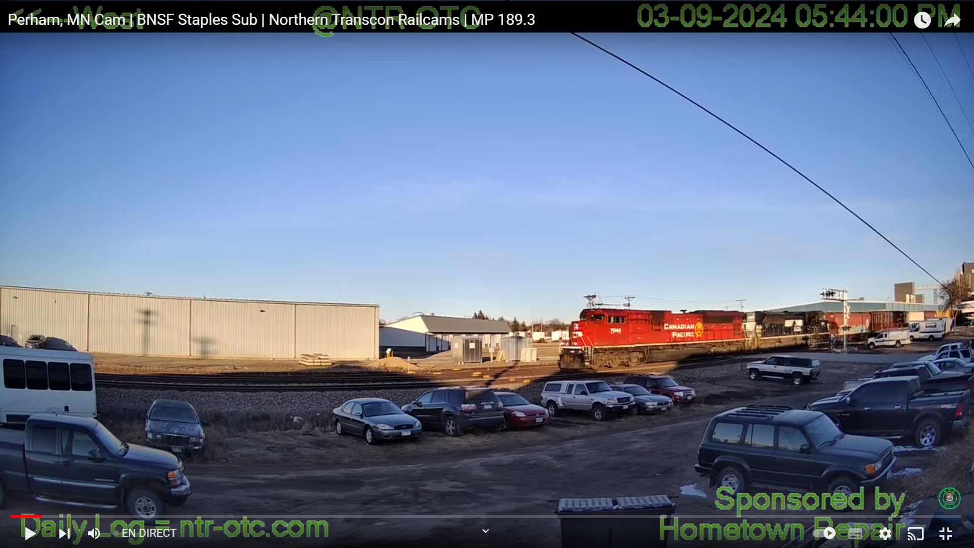 Webcam en direct de Perham, Minnesota, USA