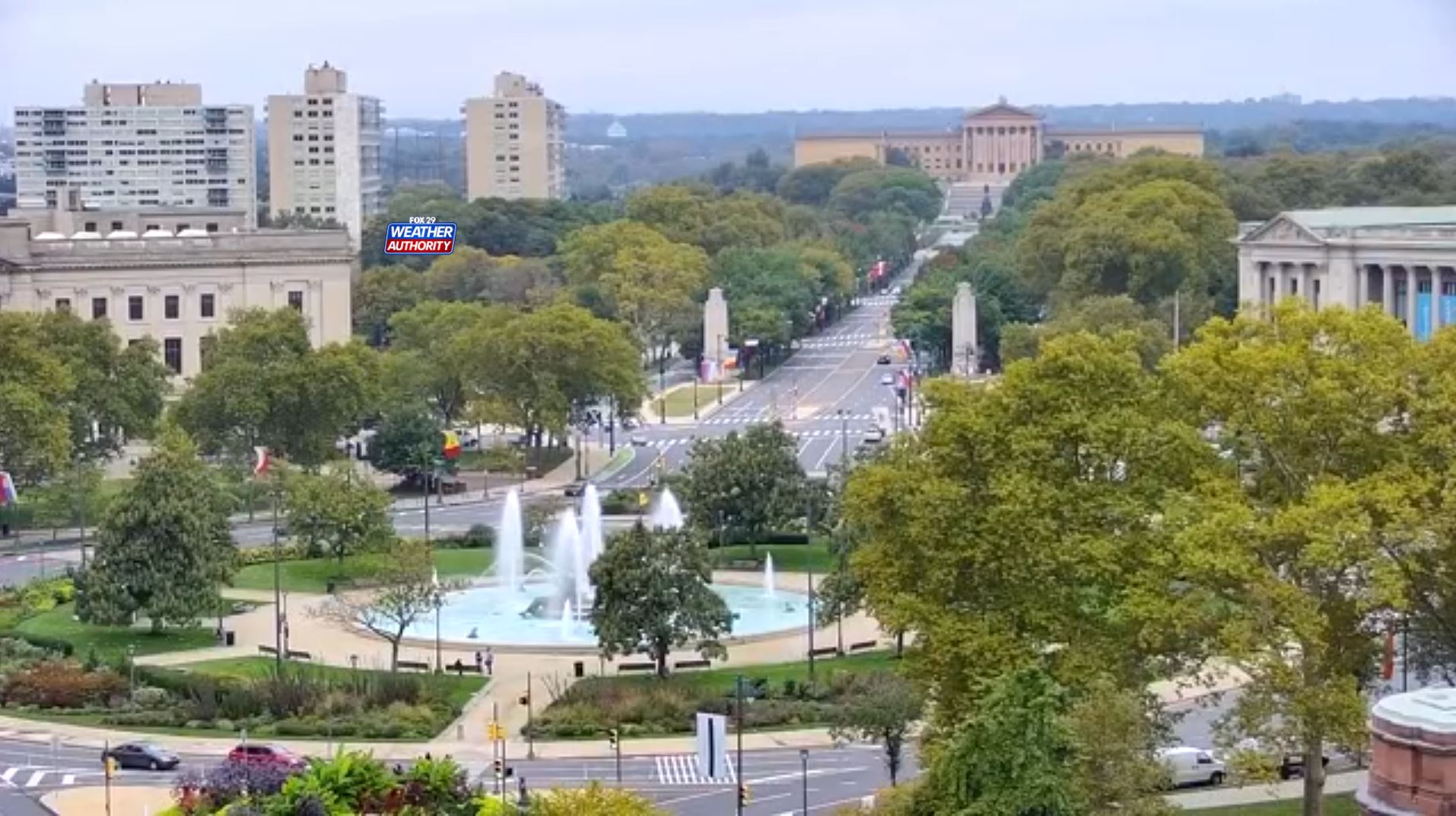 Webcam en direct de Philadelphie, Pennsylvanie, USA