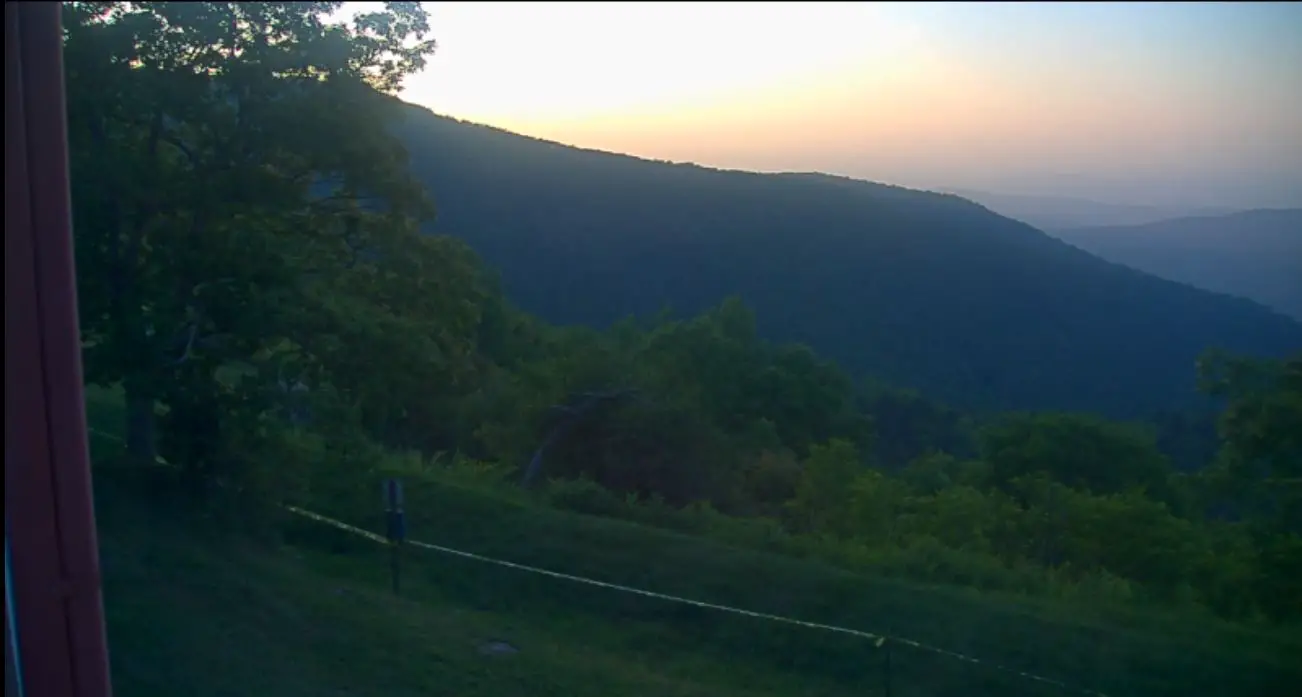 Webcam en direct de Pisgah Inn, Caroline du Nord, USA