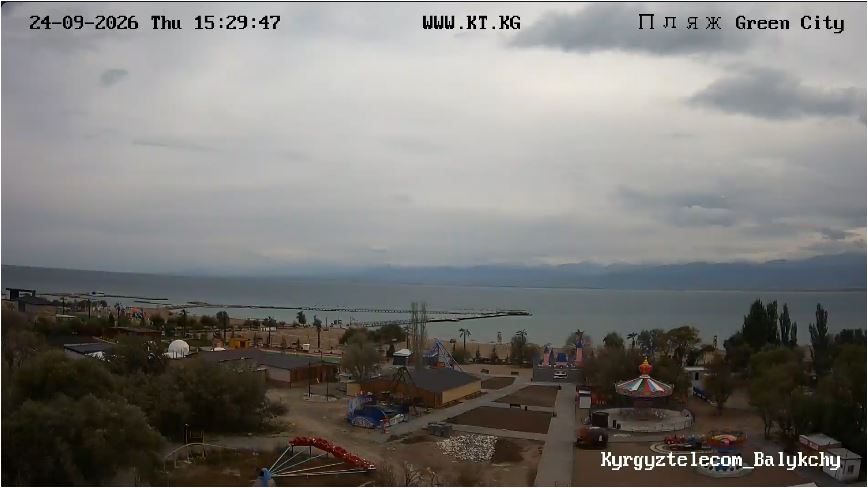 Plage de Balykchy - Ville Verte