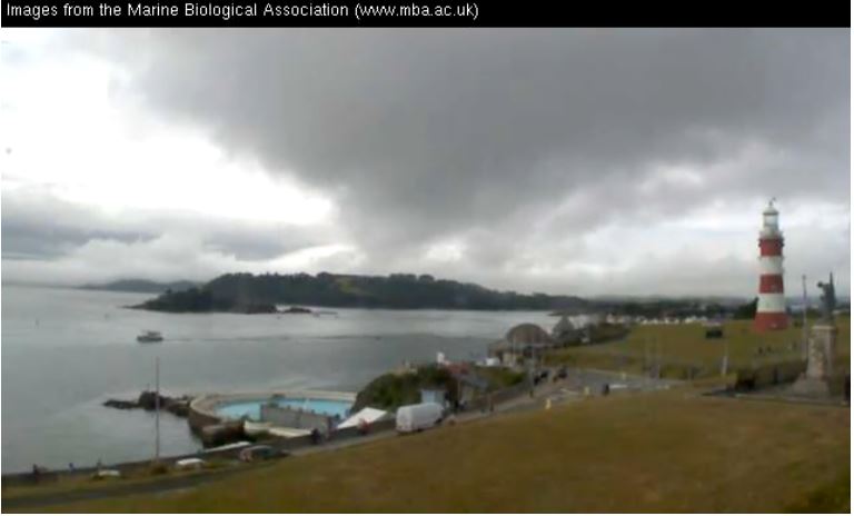 Webcam en direct de Plymouth, Devon, Angleterre