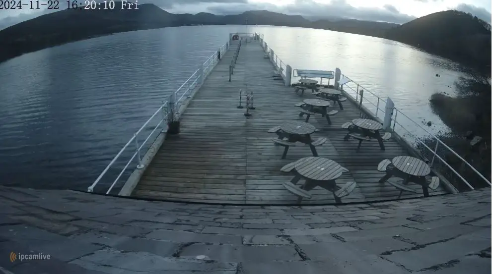 Webcam en direct de Pooley Bridge, Cumbria, Angleterre