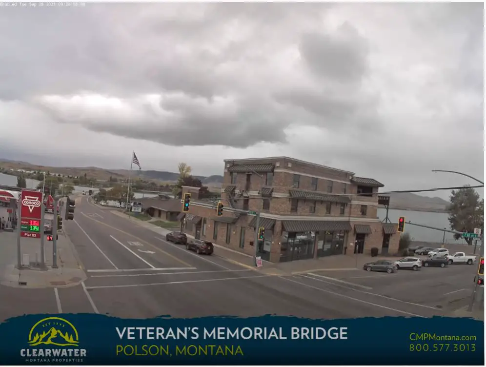 Webcam en direct de Polson, Montana, USA