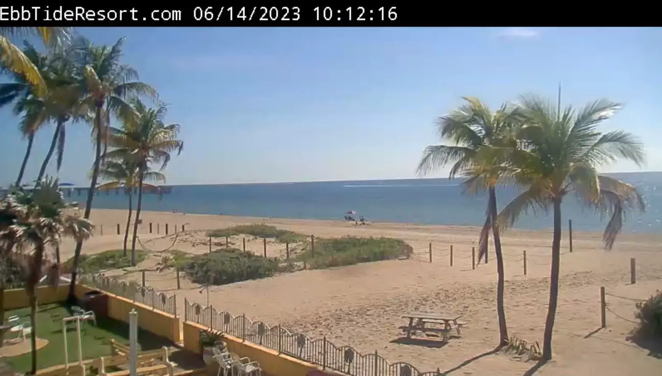 Webcam en direct de Pompano Beach, Floride, USA