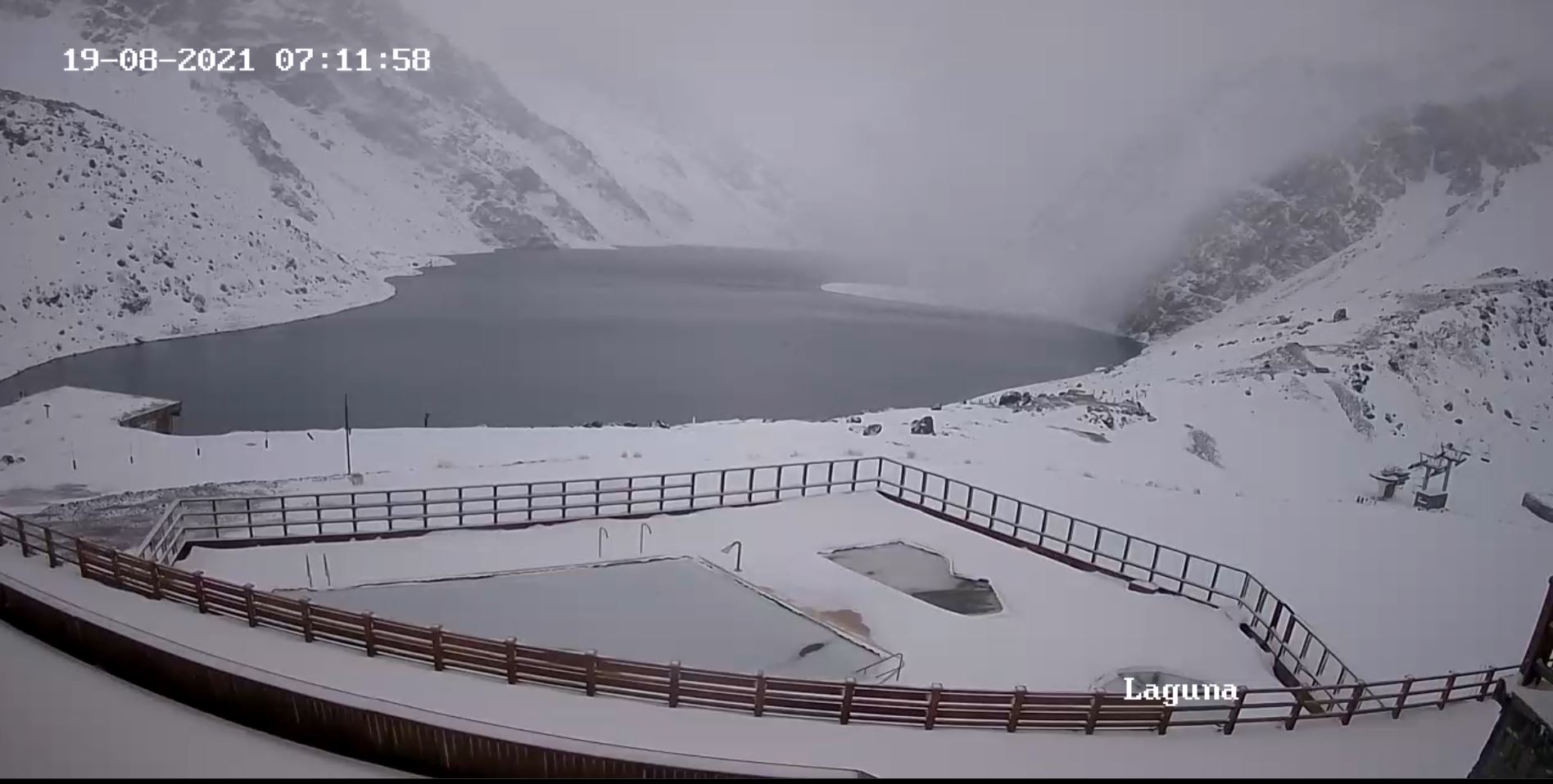 Webcam en direct de Portillo, Los Andes, Chili