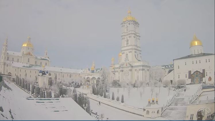 Webcam en direct de Potchaïv, Ternopil, Ukraine