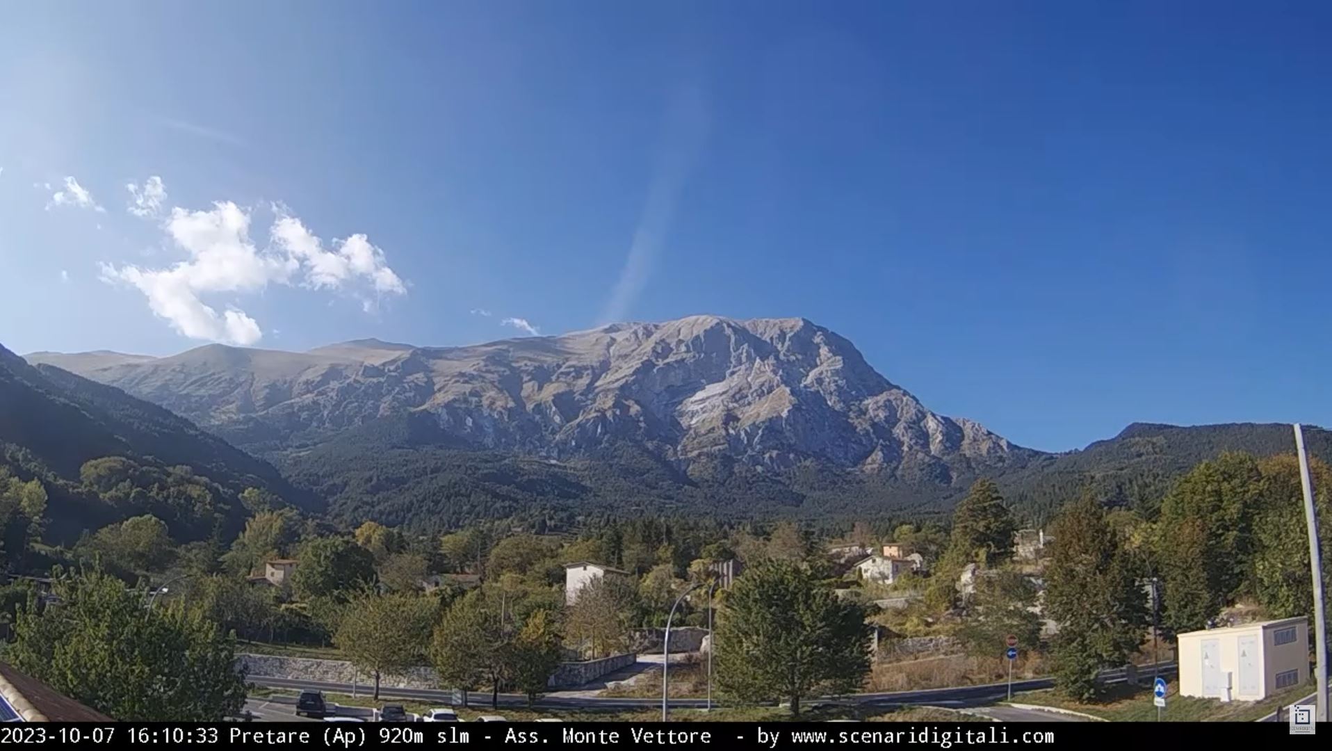 Webcam en direct de Pretare, Marche, Italie