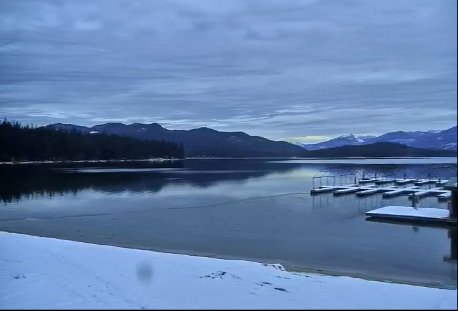 Webcam en direct de Priest Lake, Idaho, USA