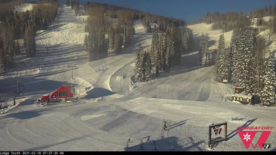 Webcam en direct de Purgatory Resort, Colorado, USA