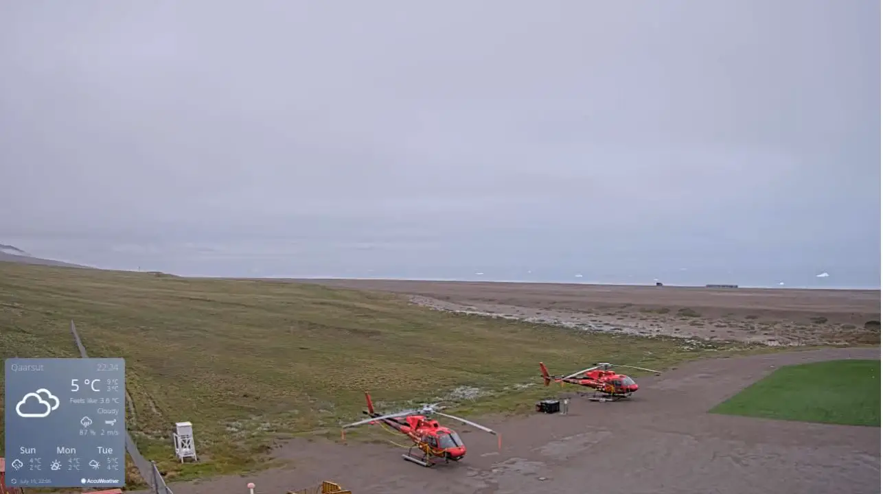 Webcam en direct de Qaarsut, Groenland, Danemark