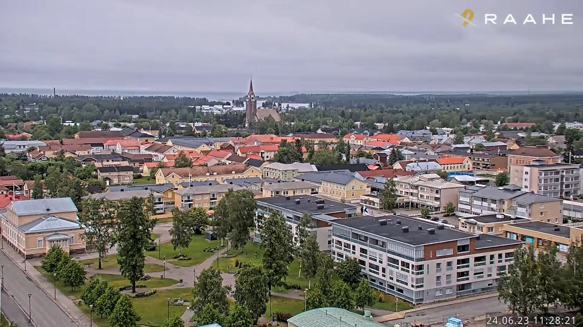 Webcam en direct de Raahe, Ostrobonie du Nord, Finlande