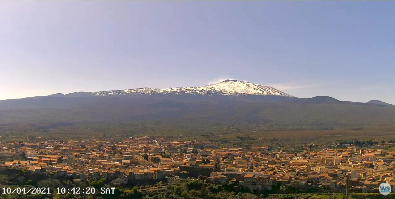 Webcam en direct de Etna, Sicile, Italie