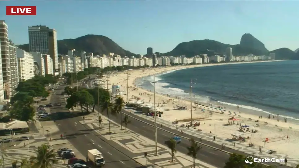 Webcam en direct de Rio de Janeiro, Sudeste, Brésil