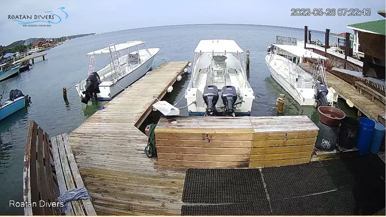 Webcam en direct de Roatan, Roatan, Honduras