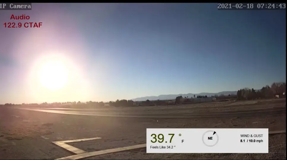 Webcam en direct de Rosamond, Californie, USA