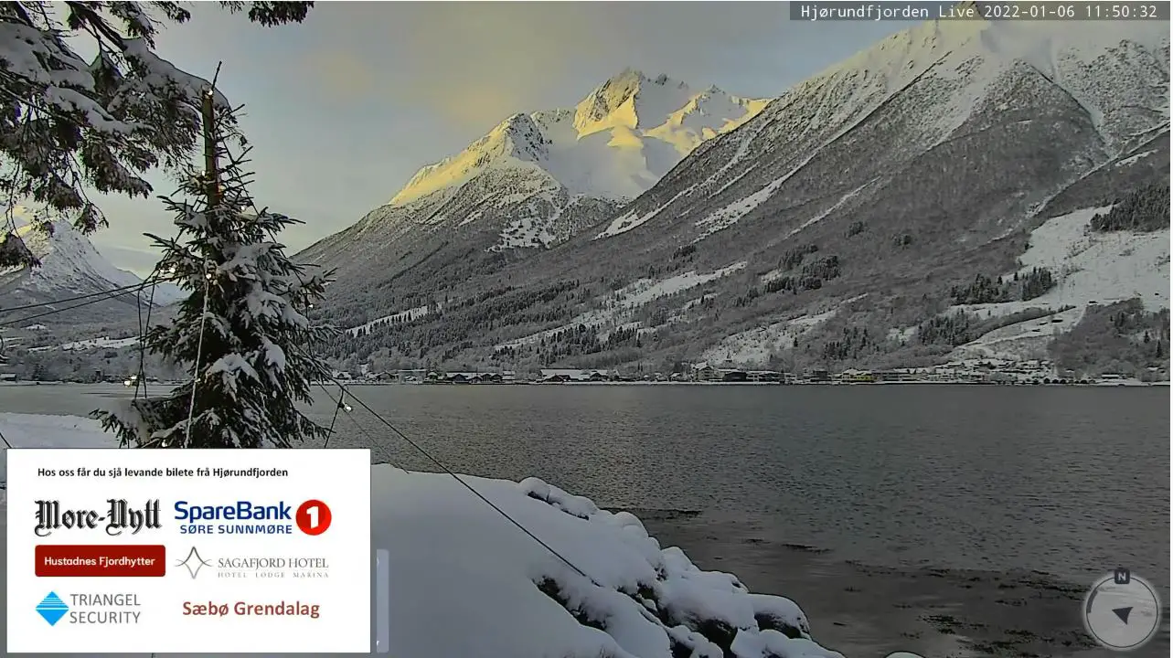 Webcam en direct de Saebo, More og Romsdal, Norvège