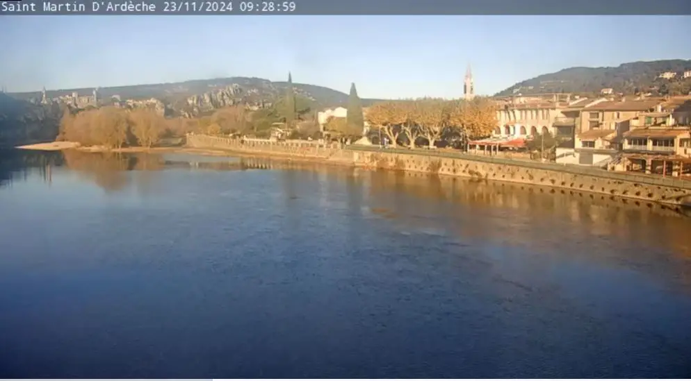Webcam en direct de Saint-Martin d'Ardèche, Auvergne-Rhône-Alpes, France